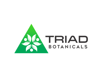 Triad Botanicals logo design by AisRafa