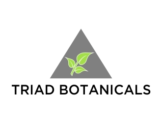 Triad Botanicals logo design by Mirza
