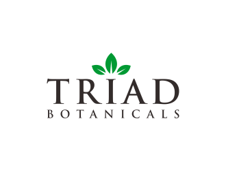Triad Botanicals logo design by dewipadi