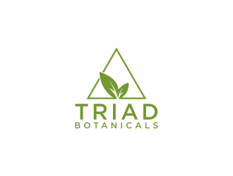 Triad Botanicals logo design by RIANW