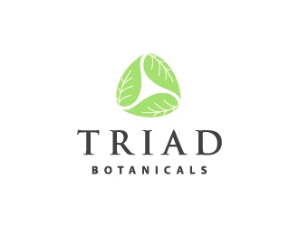 Triad Botanicals logo design by sakarep