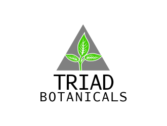 Triad Botanicals logo design by akhi