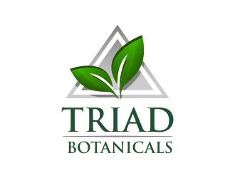 Triad Botanicals logo design by ingepro
