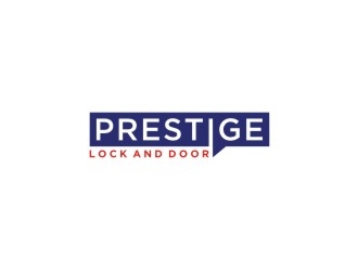 Prestige Lock and Door logo design by bricton