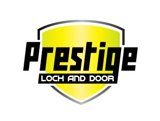 Prestige Lock and Door logo design by justin_ezra