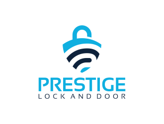 Prestige Lock and Door logo design by dewipadi