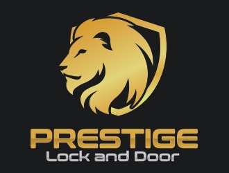 Prestige Lock and Door logo design by ardistic