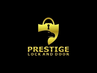 Prestige Lock and Door logo design by Webphixo
