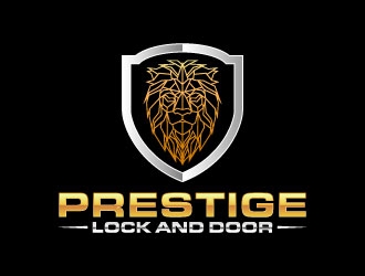 Prestige Lock and Door logo design by daywalker