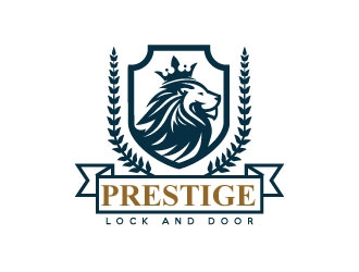 Prestige Lock and Door logo design by Suvendu
