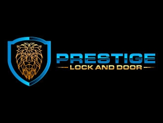 Prestige Lock and Door logo design by daywalker