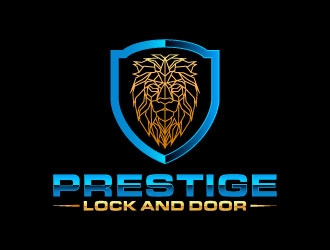 Prestige Lock and Door logo design by daywalker