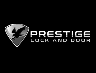 Prestige Lock and Door logo design by axel182
