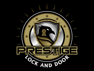 Prestige Lock and Door logo design by ingepro