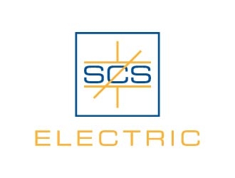 SCS ELECTRIC logo design by maserik