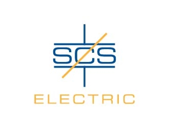 SCS ELECTRIC logo design by maserik