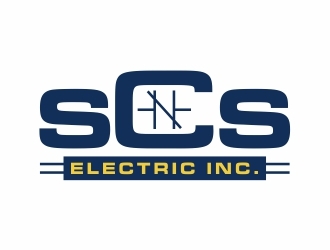 SCS ELECTRIC logo design by Eko_Kurniawan
