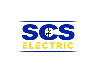 SCS ELECTRIC logo design by cybil
