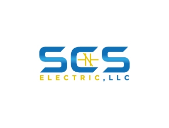 SCS ELECTRIC logo design by MUSANG