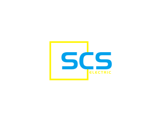 SCS ELECTRIC logo design by Barkah