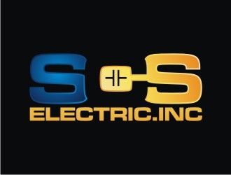 SCS ELECTRIC logo design by agil