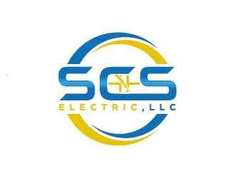 SCS ELECTRIC logo design by MUSANG