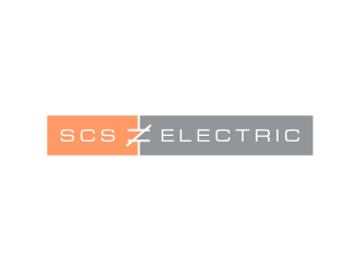 SCS ELECTRIC logo design by scolessi