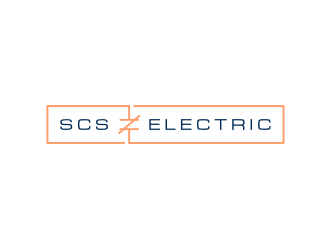 SCS ELECTRIC logo design by scolessi