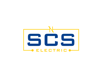 SCS ELECTRIC logo design by scolessi