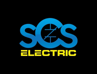 SCS ELECTRIC logo design by yans