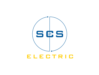 SCS ELECTRIC logo design by scolessi