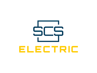 SCS ELECTRIC logo design by checx