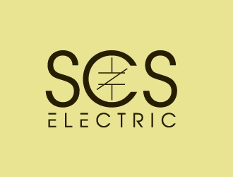 SCS ELECTRIC logo design by nexgen