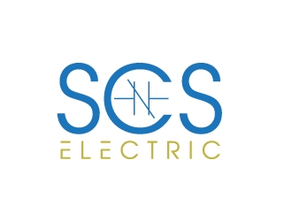 SCS ELECTRIC logo design by nexgen