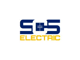 SCS ELECTRIC logo design by goblin