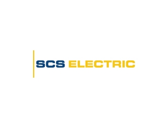SCS ELECTRIC logo design by wongndeso