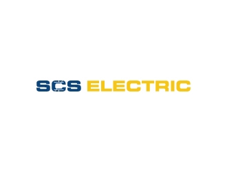 SCS ELECTRIC logo design by wongndeso