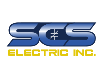 SCS ELECTRIC logo design by axel182