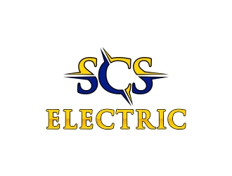 SCS ELECTRIC logo design by jhunior