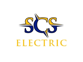 SCS ELECTRIC logo design by jhunior