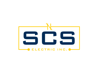 SCS ELECTRIC logo design by scolessi