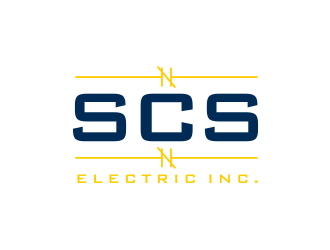 SCS ELECTRIC logo design by scolessi