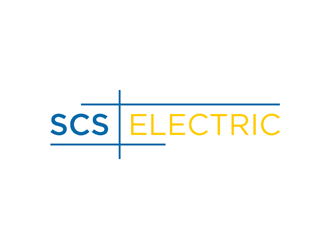 SCS ELECTRIC logo design by KQ5