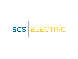 SCS ELECTRIC logo design by KQ5