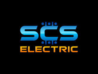 SCS ELECTRIC logo design by Asani Chie