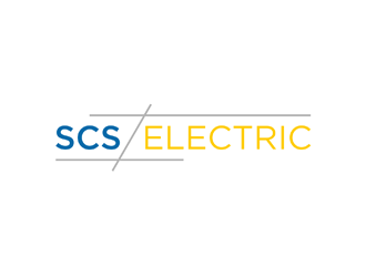 SCS ELECTRIC logo design by KQ5