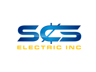 SCS ELECTRIC logo design by evdesign