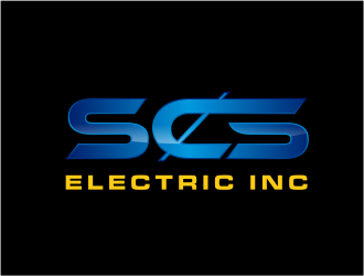 SCS ELECTRIC logo design by evdesign