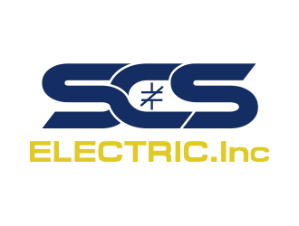 SCS ELECTRIC logo design by kopipanas