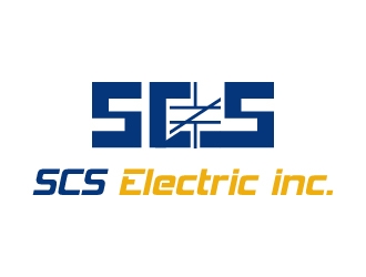 SCS ELECTRIC logo design by Anizonestudio